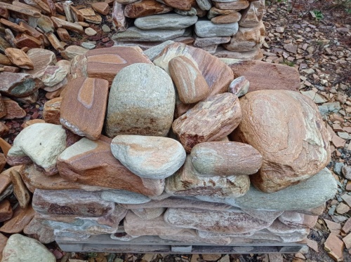 Златолит жёлтый, жёлто-зелёный глыбки и валуны для ланшафтного дизайна купить в Ханты-Мансийске