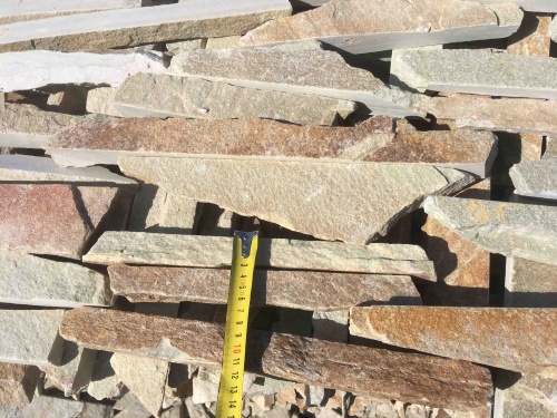 Горбушка златолит золотистый для облицовки купить в Ханты-Мансийске