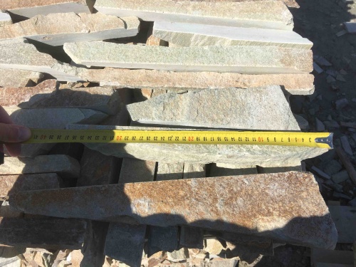 Горбушка златолит золотистый для облицовки купить в Ханты-Мансийске