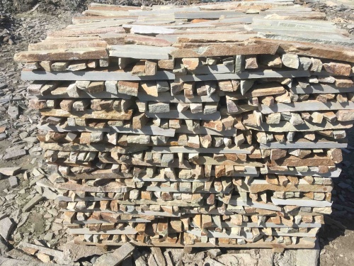 Горбушка златолит золотистый для облицовки купить в Ханты-Мансийске