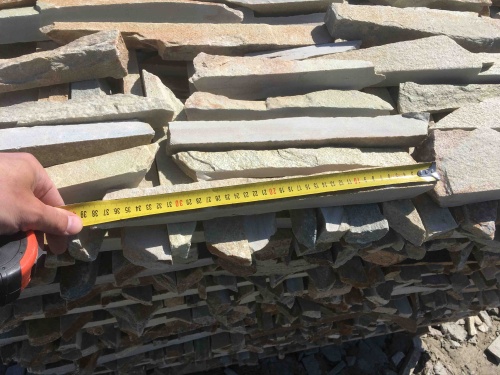 Горбушка златолит золотистый для облицовки купить в Ханты-Мансийске