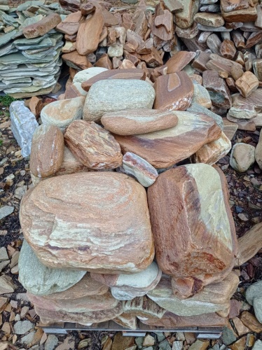 Златолит жёлтый, жёлто-зелёный глыбки и валуны для ланшафтного дизайна купить в Ханты-Мансийске