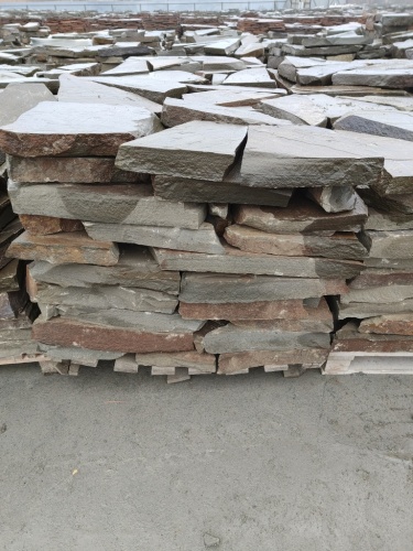 Плитняк песчаник серо-зелёный для мощения 60-65 мм купить в Ханты-Мансийске