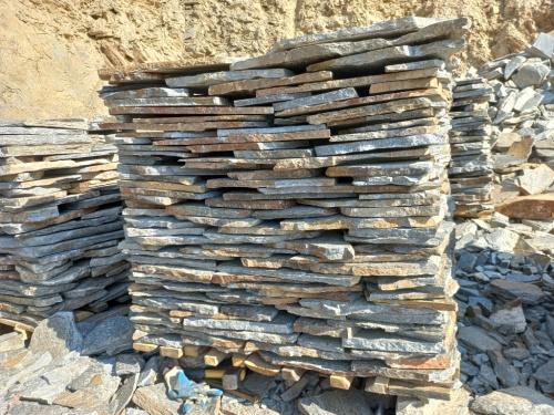 Плитняк серицит облицовочный 10-20мм купить в Ханты-Мансийске