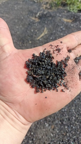 купить чёрный щебень